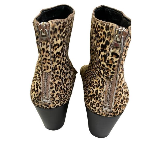 Dolce Vita brown/tan painted cow hair boots, 9, classic, leopard, timeless - Picture 4 of 7